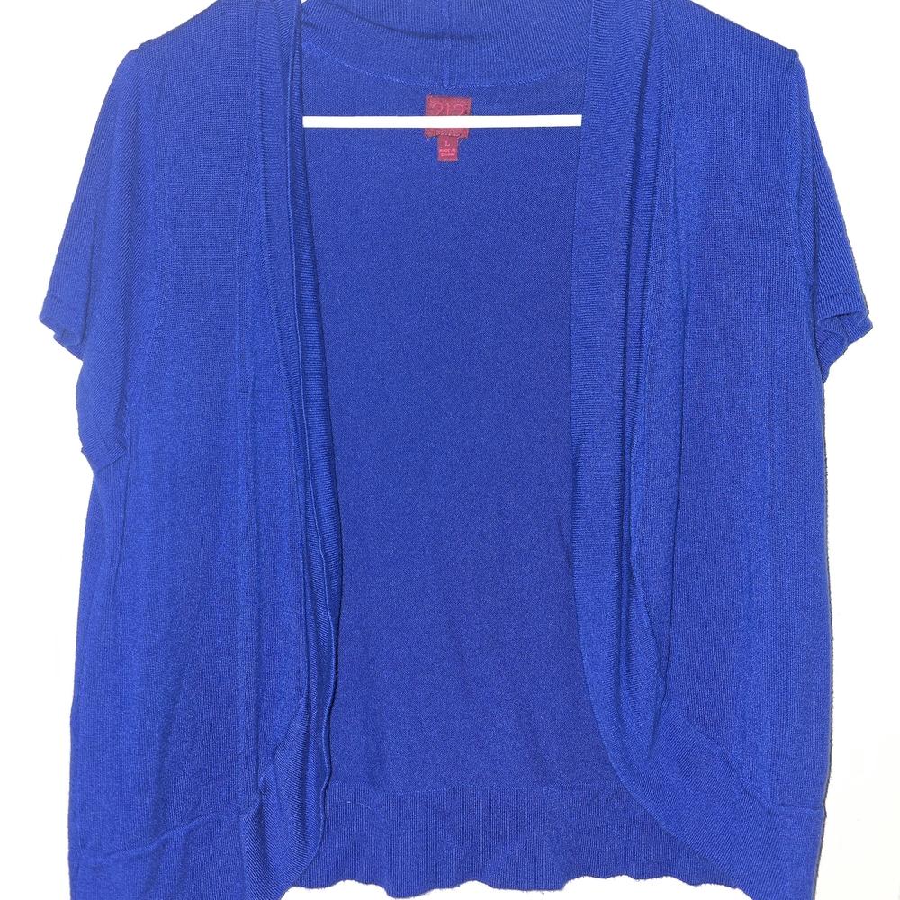 212 Collection Royal Blue Knit Top